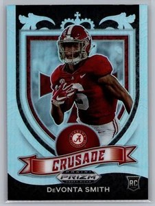 Devonta Smith Novato Plata Alabama 2021 Panini Prizm Selecciones del Draft Fútbol - Imagen 1 de 2