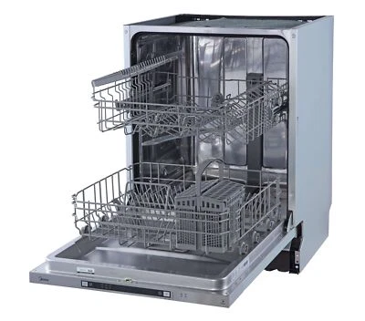 Midea vollintegrierter Geschirrspüler SV 2.60 wi, 60 cm, Spülmaschine, Edelstahl - Bild 1 von 4