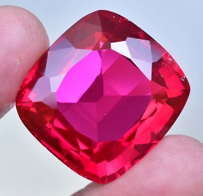 Big Size 84.25 Ct Natural Mogok Red-Pink Ruby Certified Stunning Loose Gemstone - Image 1 of 4