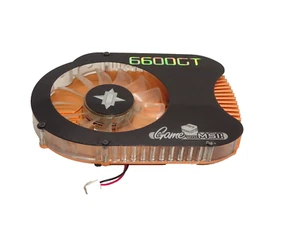 MSI GEFORCE 6600 GT ORIGINAL GPU KÜHLER HEATSINK 2 PIN #GK10181 - Afbeelding 1 van 2