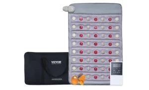 VEVOR Far Infrared Heating Pad with Amethyst, Jade & Tourmaline Stones, 660nm - Picture 1 of 19