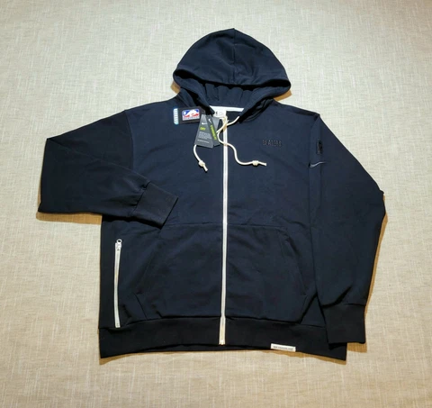 NIKE NBA Portland Trail Blazers Hoodie Jacket XL Mens Black Full Zip Sweater Cover