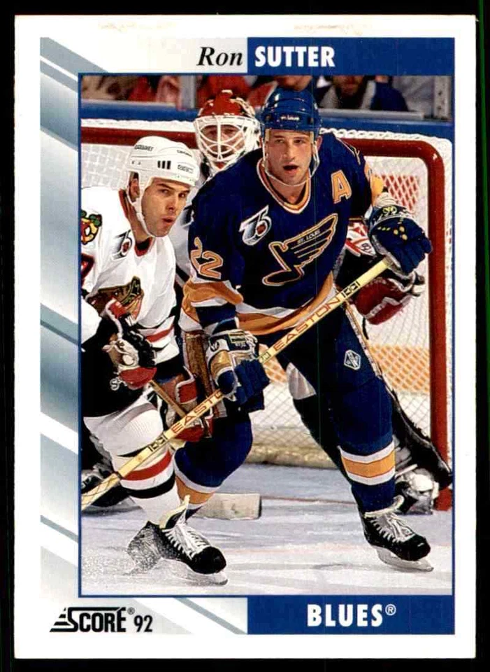 1992-93 Score Ron Sutter #86 - Image 1 of 2