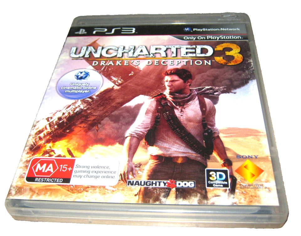 Uncharted 3: Drake's Deception - Includes Manual - PS3 - PlayStation 3 - VGC - Image 1 of 1