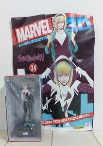 97225 Action Figure - Marvel Heroes 3D n. 34 - Spider-Gwen + Rivista - Picture 1 of 3