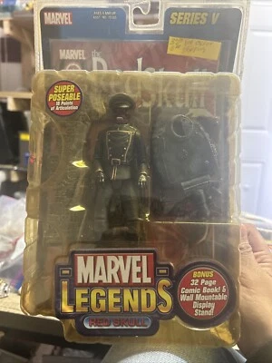 NUEVO Marvel Legends Serie V Calavera Roja Figura de Acción Toy Biz Foto 1 de 3