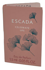 Escada Celebrate Life 0.05 oz 1.5 ml Eau De Parfum Mini Travel Sample Vial