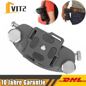 Gürtelclip SLR Kamera Clip Halterung Rucksack Aufhänger Taille Gürtel Strap - Bild 1 von 13