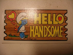SCHTROUMPF SMURF SCHLUMPF 1982 Traiding Card USA Carte TOPPS SUPERCARD n°15 - Picture 1 of 2