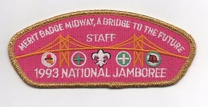1993 National Jamboree Merit Badge Midway Staff JSP, GMY Brd., Mint - Picture 1 of 1