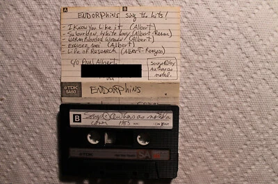 Surfin' Lungs – S/T US orig' private demo cassette SURF garage TESTED - Image 1 of 2