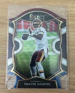 2020 Panini Select Dwayne Haskins Concourse Level Die Cut Tri-Color Prizm #21