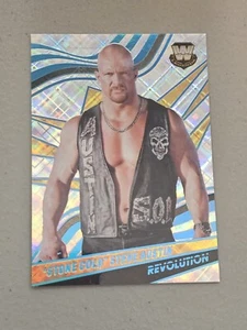wwe STONE COLD STEVE AUSTIN PANINI REVOLUTION COSMIC /149 #113 wrestling CARD - Picture 1 of 2