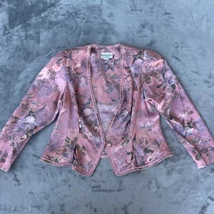 Vintage Nah Nah Collection By Jonathan Tait Blazer Womens 15/16 Floral Pattern - Picture 1 of 11