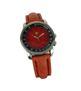 BAUME & MERCIER Ferrari Formula S Vintage Cronografo Orologio Uomo 35mm MV04 F 005 - Foto 1 di 12