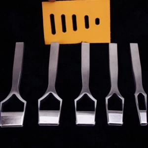 Herramientas perforadoras de orificio oblato cinturón LeatherCraft correa ovalada costura cortador de ojales hágalo usted mismo - Imagen 1 de 20