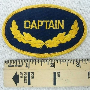 Parche De Colección Capitán Militar Marina de los Estados Unidos Yate Huevos Revueltos Diseño - Imagen 1 de 5