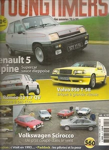 YOUNGTIMER 18 R5 ALPINE ALFA 33 1.7 QV OPEL KADETT VW SCIROCCO VOLVO 850 T-5R - Bild 1 von 2