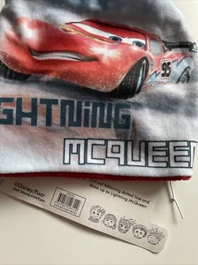 Lightning McQueen Cars Boys Snood Scarf + Gift Mask -Warm Fleece -one Size NEW - Picture 1 of 5