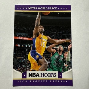 2012-13 Panini Hoops Basketball Meta World Peace #199 Los Angeles Lakers - Picture 1 of 2