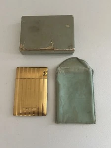 Vintage Elgin American Gold Tone Magic Action Lite O Matic Cigarette Case - Picture 1 of 6