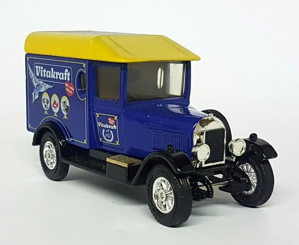 Matchbox Y-19 1929 Morris Cowley Lieferwagen Vitakraft Code 2 Diecast Model Van - Image 1 of 4