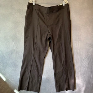 New Counterparts Pants Mid Rise Boot Cut Women’s XL Pull On Comfy Business Flowy - Picture 1 of 14