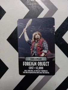 Mick Foley Cactus Jack 2006 WWE DVD Brettspiel Fremdkörperkarte - Bild 1 von 3