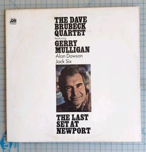 Dave Brubeck Quartet Last Set At Newport Atlantic 1972 Jazz Live LP SD 1607 - Picture 1 of 5