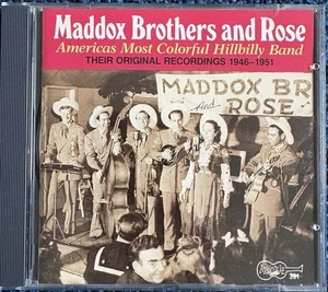 Maddox Brothers And Rose America’s Most Colorful Hillbilly Band CD NM/NM/VG+ - Bild 1 von 3