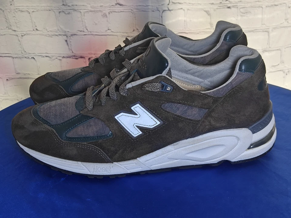 New Balance 990v2 MiUS 'Age Of Exploration Green' (M990DSU2) - Size 13 Mens - Image 1 of 4