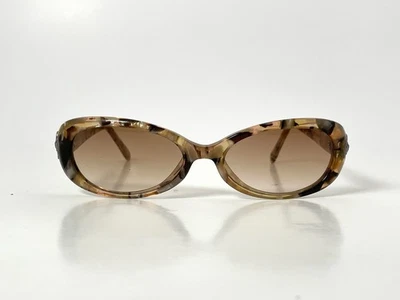 Gafas de sol estilo vintage tortuga ovaladas adorno corazón plateado Foto 1 de 4