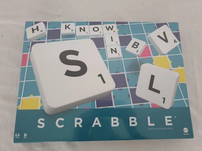 Scrabble Board Game 2020 Mattel New & Sealed - Image 1 of 2