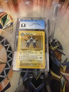 Juego base 1999 - Ilimitado #9/102 Magneton CGC 5,5 - Imagen 1 de 2