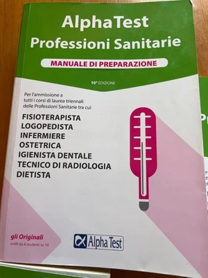 Alpha Test Professioni Sanitarie (10° edizione) Kit Completo - Immagine 1 di 4