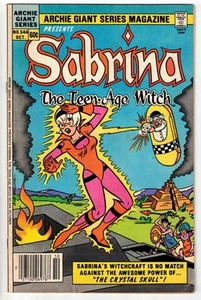 ARCHIE GIANT SERIES MAGAZINE #544 1984 SABRINA THE TEEN-AGE WITCH COPPER AGE! - Picture 1 of 2