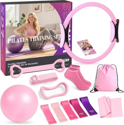 13Pcs Pilates Kit, Home Pilates Essentials, Workout Kit Training Equipment Set - Image 1 of 4
