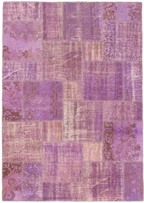 Alfombra oriental vintage anudada a mano alfombra tradicional de lana de 5'3" x 7'6" Foto 1 de 4