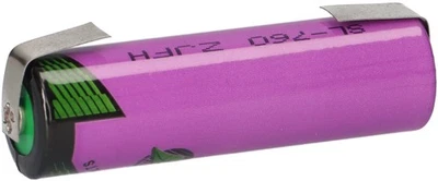 Tadiran Lithium 3,6V Batterie SL 760/T AA - Zelle + Lötfahne U-Form - Bild 1 von 4