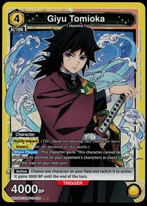 Union Arena Demon Slayer Kimetsu no Yaiba - Giyu Tomioka SR (UE05BT/KMY-2-008) - Bild 1 von 2