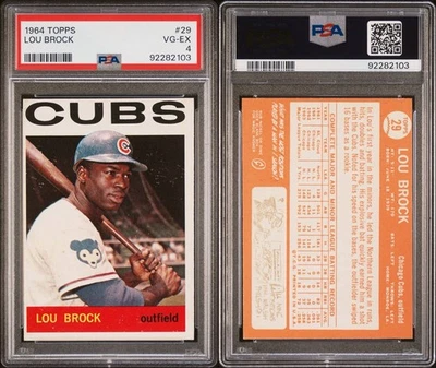 1964 Topps - Lou Brock #29 Foto 1 de 3