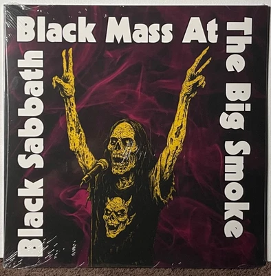 Black Sabbath Black Mass At The Big Smoke 2 LP Yellow Vinyl Live 1999 SBD NEW - Image 1 of 4