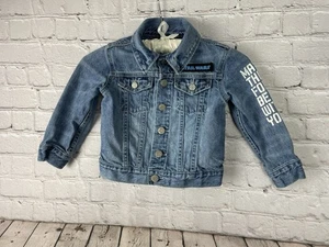 Gap Kids Star Wars Size 3T Denim Button Up Kids Graphic Jacket LKNW - Picture 1 of 6