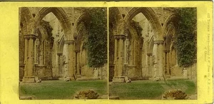 ENGLAND TINTERN ABBEY From the N.E corner of chancel, vue stéréo PHOTO 1880 - Picture 1 of 1