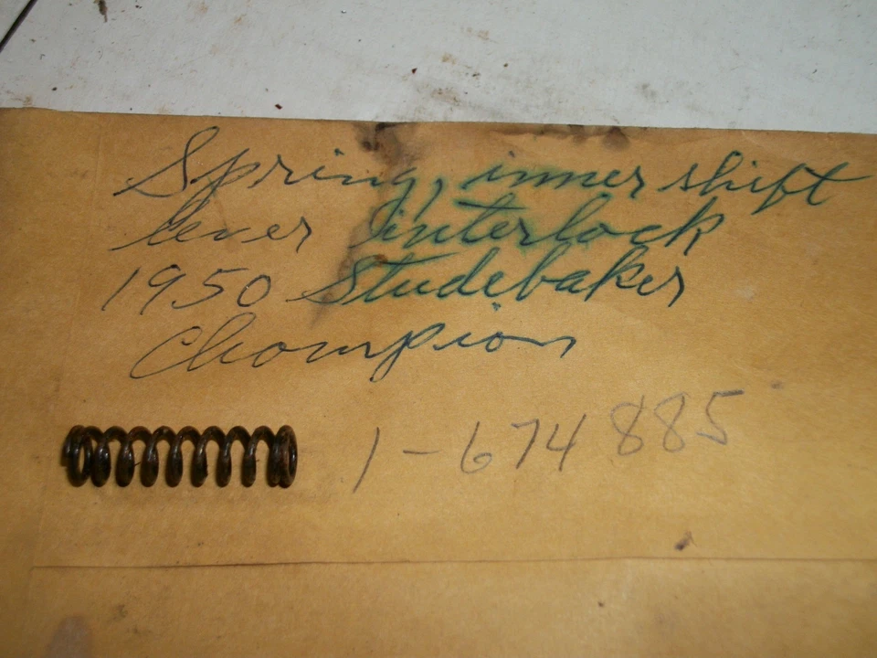 49 50 Studebaker Champion nos spring inntershift lever interlock 674885 - Image 1 of 1