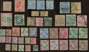 INDIA QV + KE7th STAMPS MINT + USED ..PRICED as SINGLES or GROUPS - Picture 1 of 21