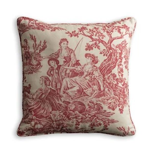 Maison d' Hermine Decorative Cushion Cover 100% Cotton 20"x20" Toile Washable... - Picture 1 of 9