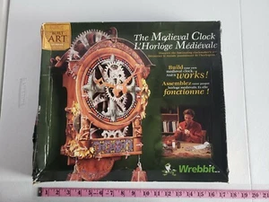 Vintage Wrebbit Build Art Collection The Medieval Clock Build Your Own Clock - Picture 1 of 6