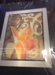 Póster de decoración de arte de imagen de lirio 3D - Imagen 1 de 3