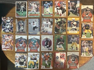 Lotto carte NFL Rookie - senza doppioni - non classificate - lotto cera spazzatura - gemme nascoste π - Foto 1 di 8